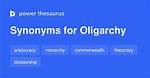 Oligarchy Synonym