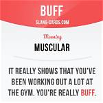 On a Buff Meaning?