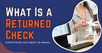 On a Returned Check?
