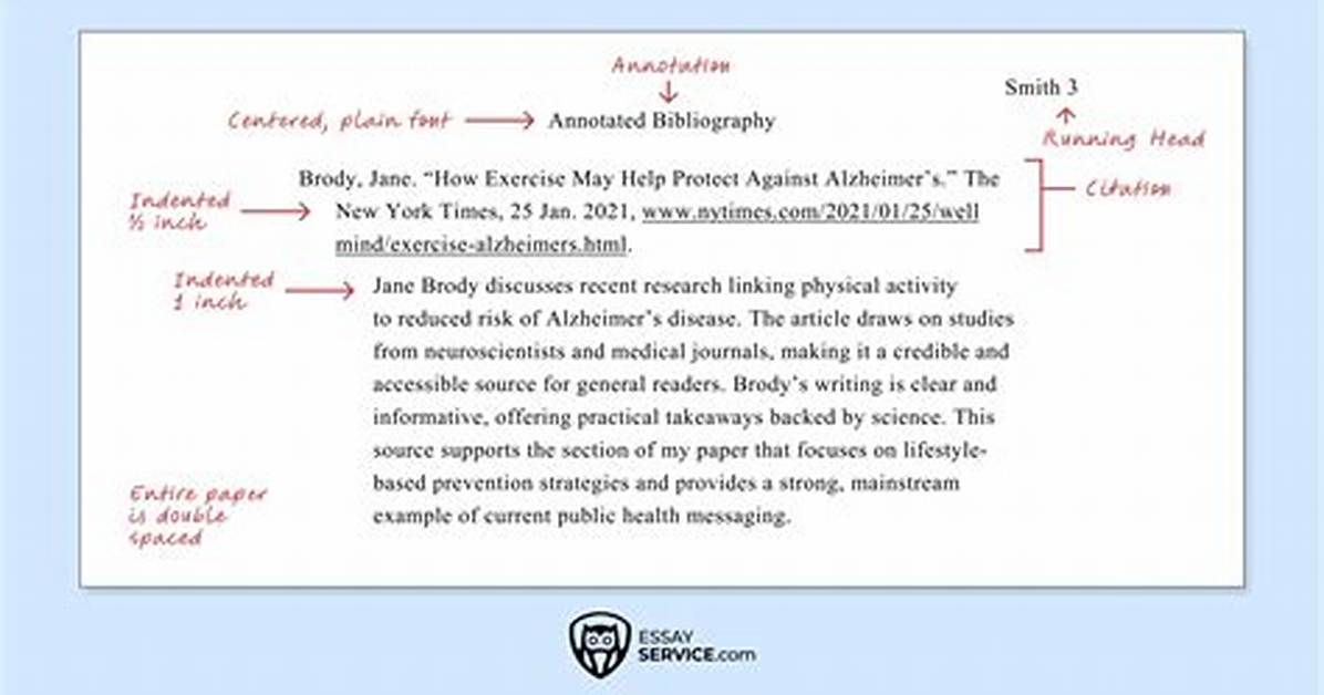 On Compiling an Annotated Bibliography?