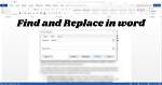 On Find and Replace?