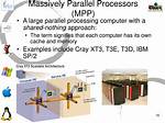 On Massively Parallel Computers?