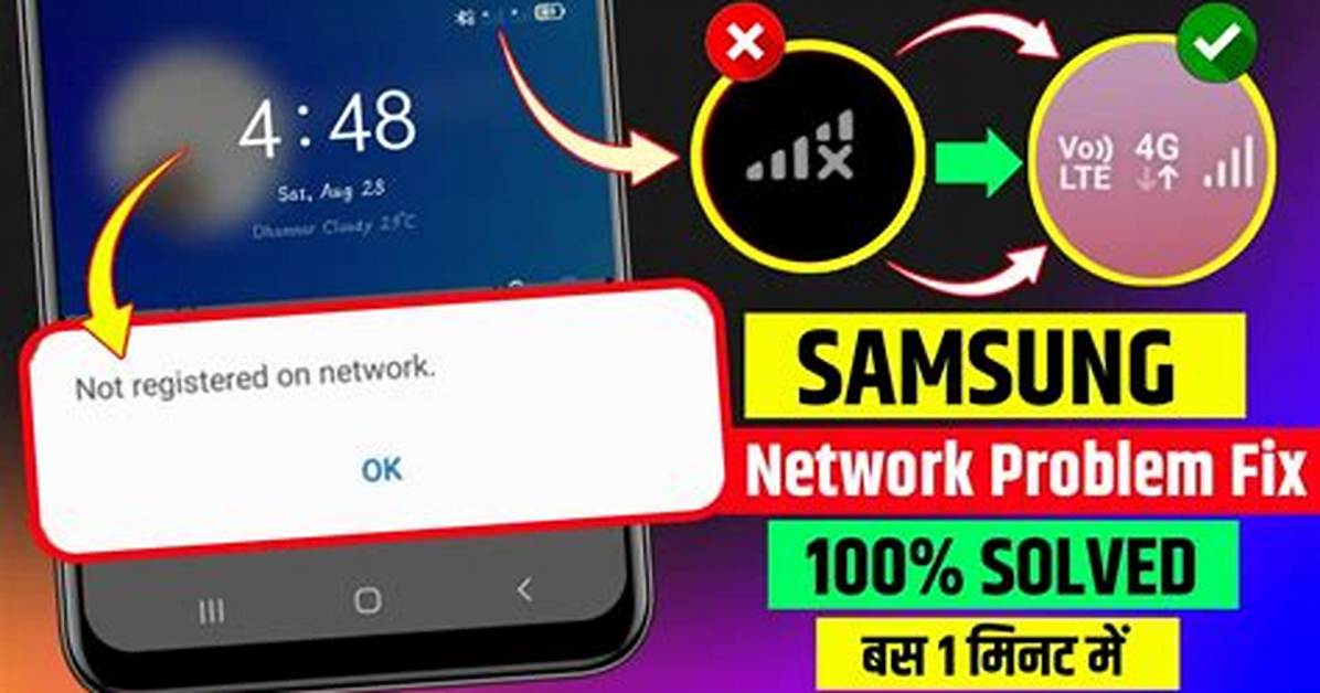 On Network Not Registered?