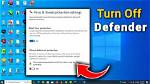 On off Windows Defender?