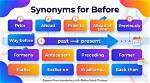 On or Before Synonym?