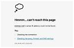 On Server Not Found?