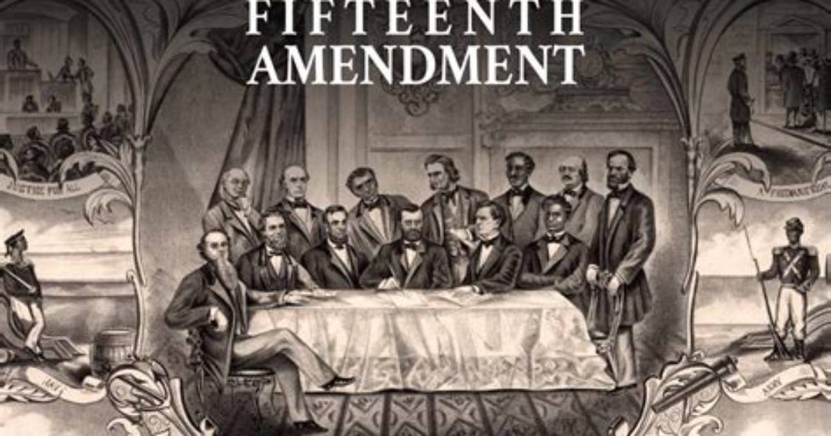 On the Fifteenth Amendment?