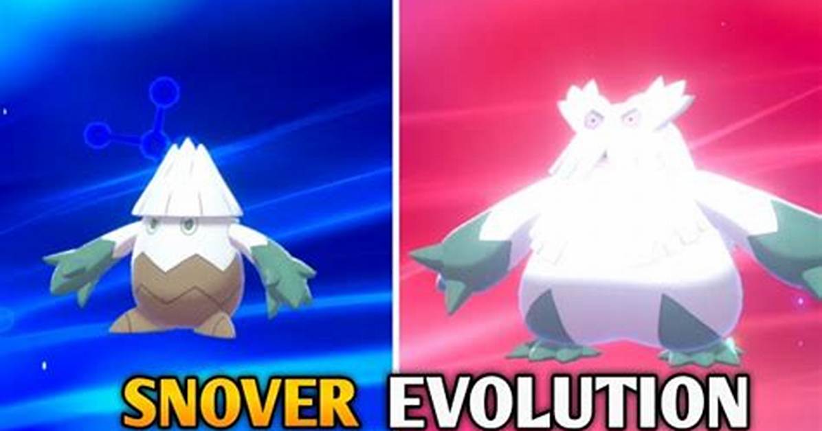 On What Level Does Snover Evolve?