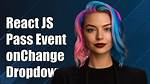 Onchange Event Using React Js for Drop Down