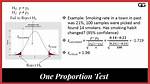One Proportion Z Test