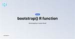Open Bootstrap Model with Own Function