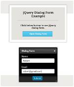 Open Dialog Jquery
