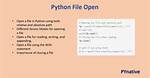 Open File in Another Directory (Python)