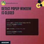 Open Popup Window Using Javascript [Closed]