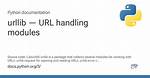 Opening a Url with Urllib in Python 3