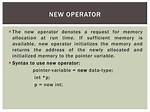Operator New Initializes Memory to Zero