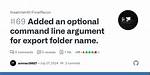 Optional Argument in Command with Click