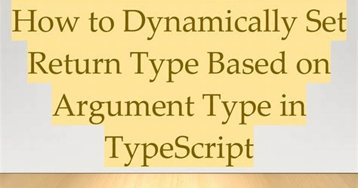 Optional Generic Type