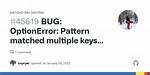 Optionerror:'Pattern Matched Multiple Keys' Pandas