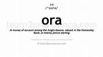 Ora Definition