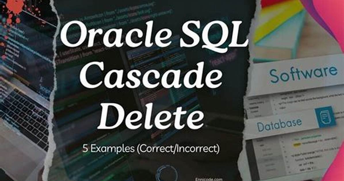Oracle Cascade Delete