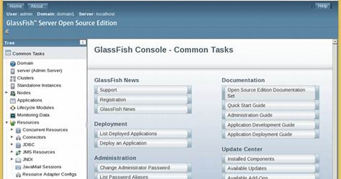Oracle Glassfish Server - Documentation for Bmc Discovery Content Reference