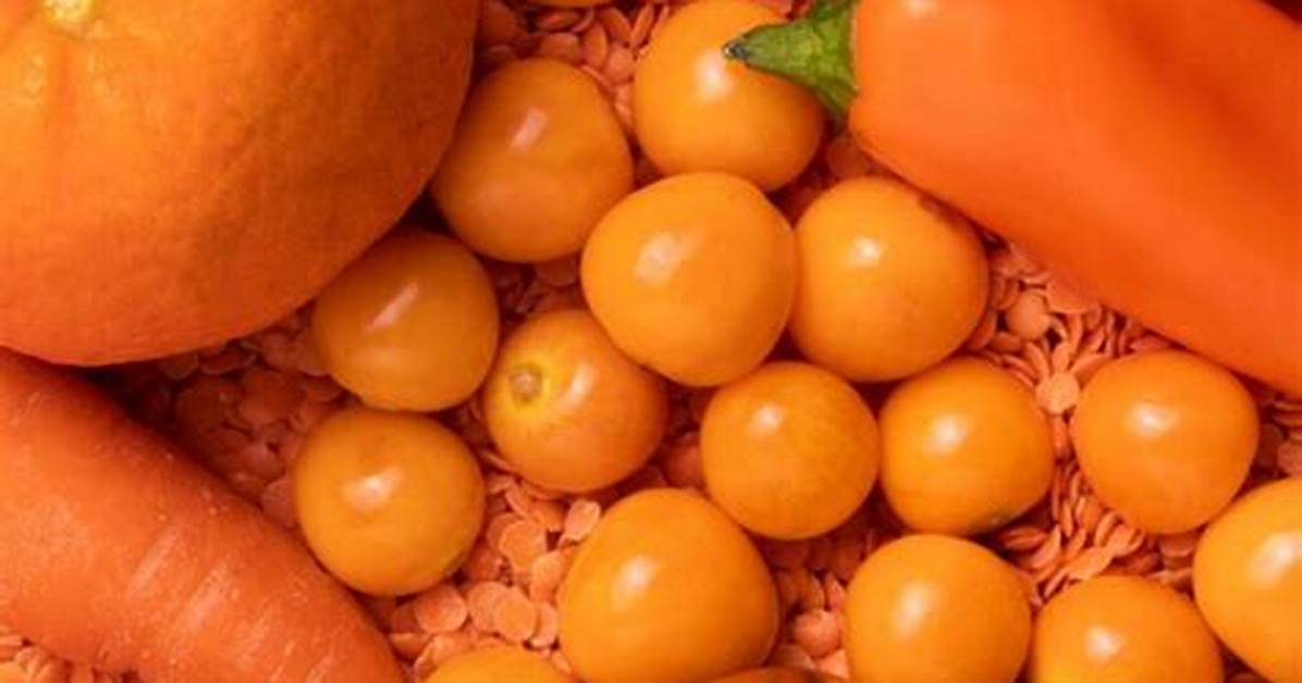 Orange Vegetables