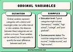 Ordinal Variables