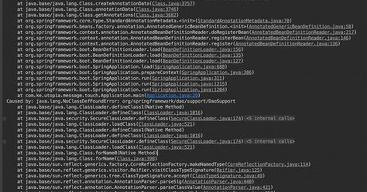 Org. Springframework. Dao. Dataaccessresourcefailureexception