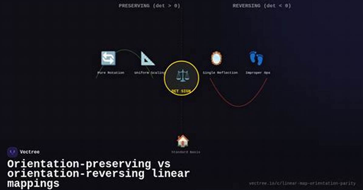 Orientation Preserving Map