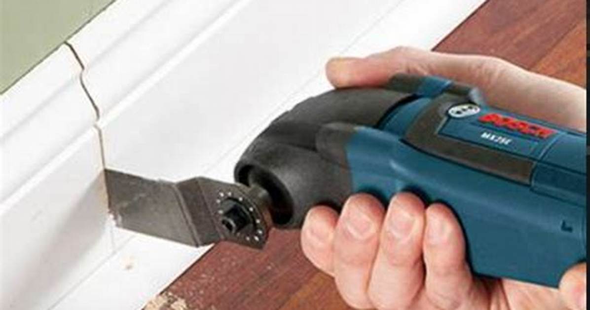 Oscillating Multi Tool Uses