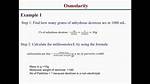 Osmolarity Calculation