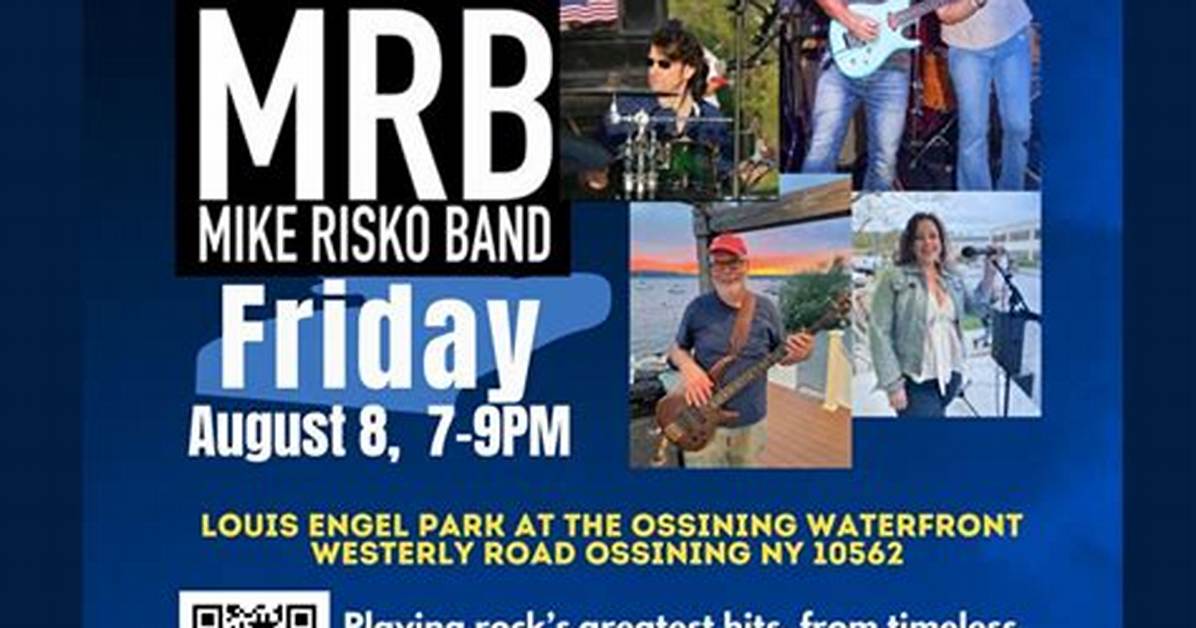 Ossining River Jam: the Force at Louis Engel Waterfront Park | Macaroni Kid Armonk - Chappaqua - Mount Kisco