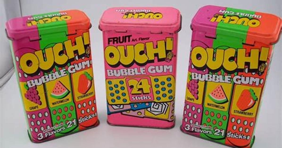 Ouch Bubble Gum