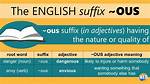 Ous Meaning