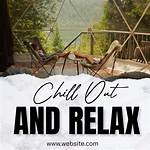 ___ out (Relax)