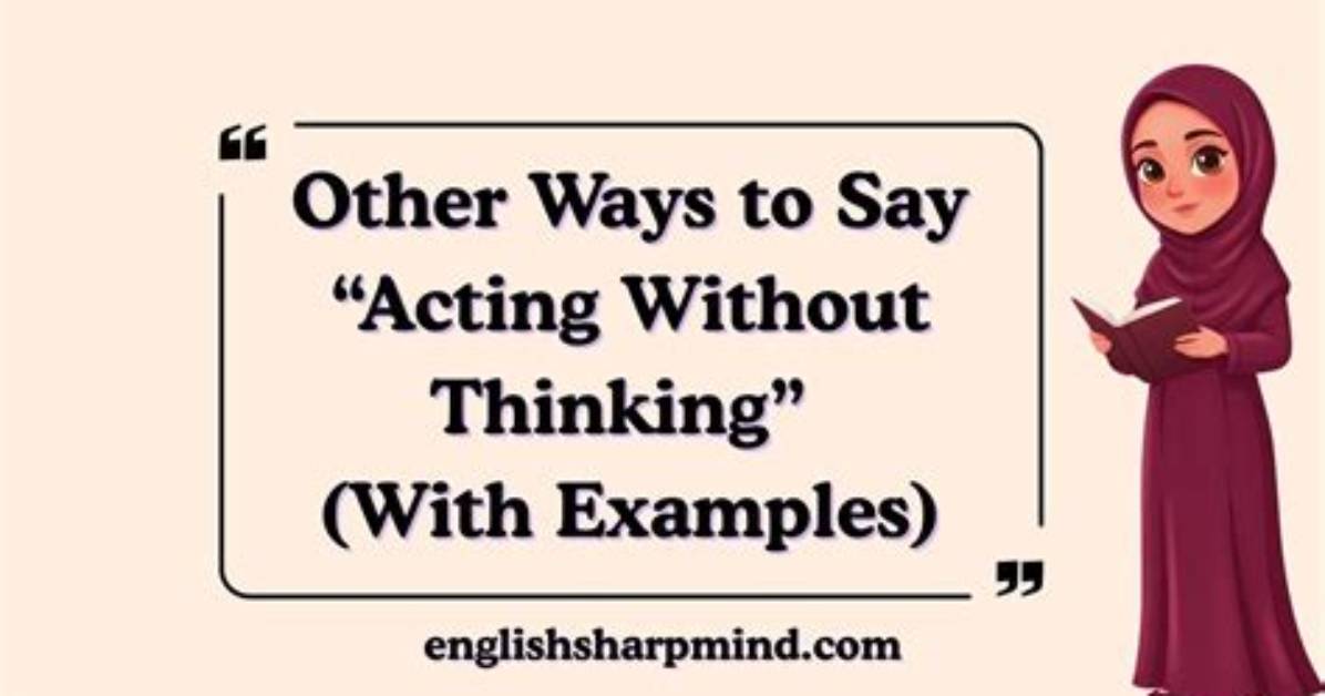 ___ out (Say Without Thinking)