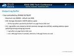 Outbuff—Output Log Buffer Size - Documentation for Opertune for Db2 12.1