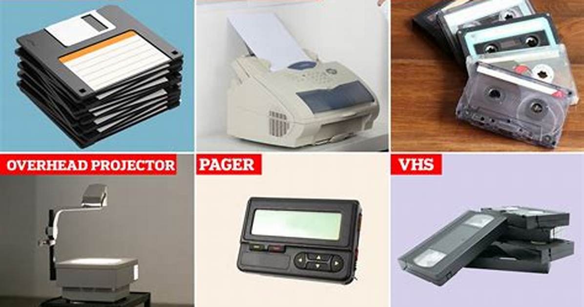Outdated Computer Items That Were Floppy