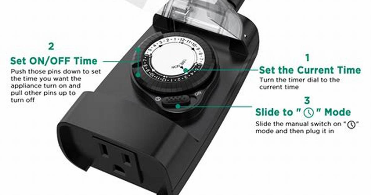 Outdoor Timer for Lights