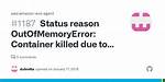 Outofmemoryerror: Container Killed Due to Memory Usage on Aws Batch Job