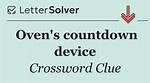 Oven's Countdown Feature