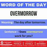 Overmorrow Meaning