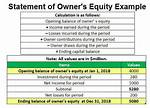 Owners Equity