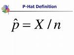 P Hat Statistics