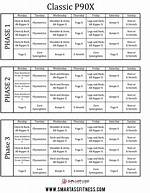 P90X Schedule
