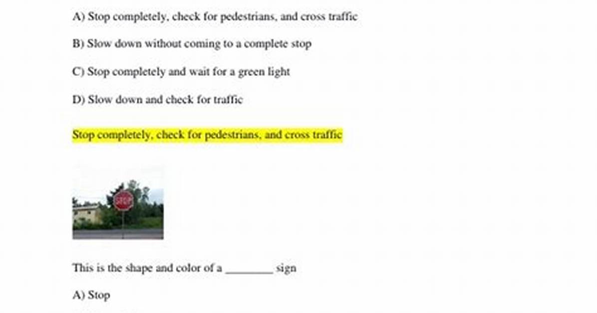 Pa Practice Permit Test