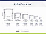 Paint Sizes