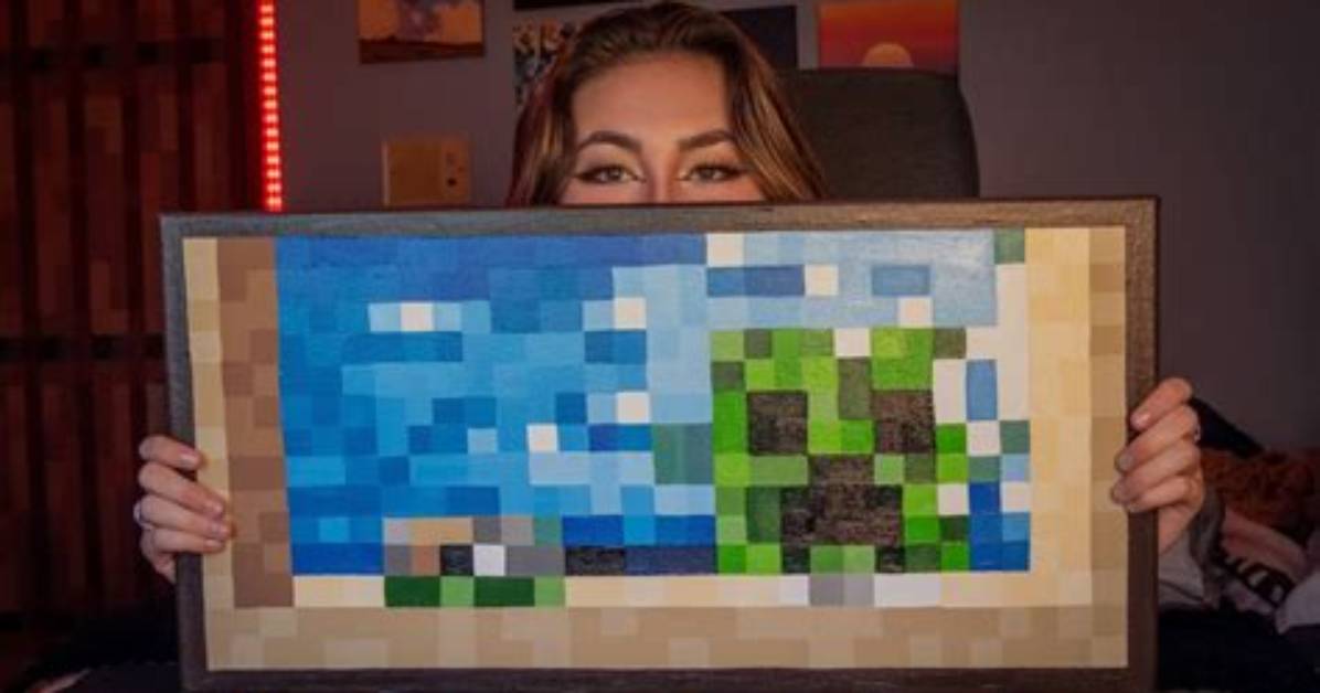 Painting Minecraft