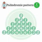 Palindromic Star Pattern